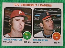 1973 Topps - League Leaders Nolan Ryan, Steve Carlton #67