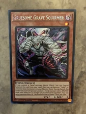 Yugioh! TCG - Gruesome Grave Squirmer - Prismatic Secret Rare - MP25-EN065