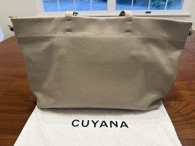 Cuyana Small Easy Zipper Tote Stone