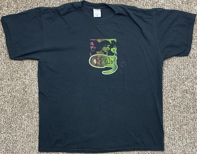 Cream Band Vintage Black T-Shirt Size XL Eric Clapton Ginger Baker Jack Bruce