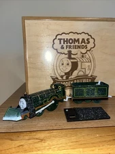 SNOWPLOW EMILY  ! TRACKMASTER THOMAS FRIENDS TRAIN ! SNOW CLEARING 2009