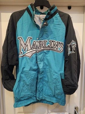Vintage 90s Florida Marlins MLB Apex One Jacket XL Baseball Windbreaker Z11