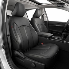Camry Seat Covers 2025-2026 Hybrid LE SE Custom Fit Waterproof Faux Leather