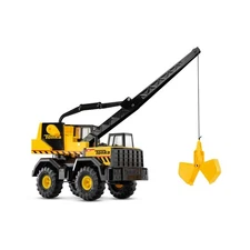 Tonka Steel Classics Mighty Crane - Made with Steel & Sturdy Plastic, Yellow Toy