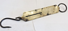 ANTIQUE HAND HELD SALTERS No2 IMPOVED SPRING BALANCE SCALES 30LB POST 1890