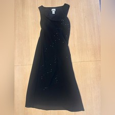 Vintage Robbie Bee Black Embellished Dress