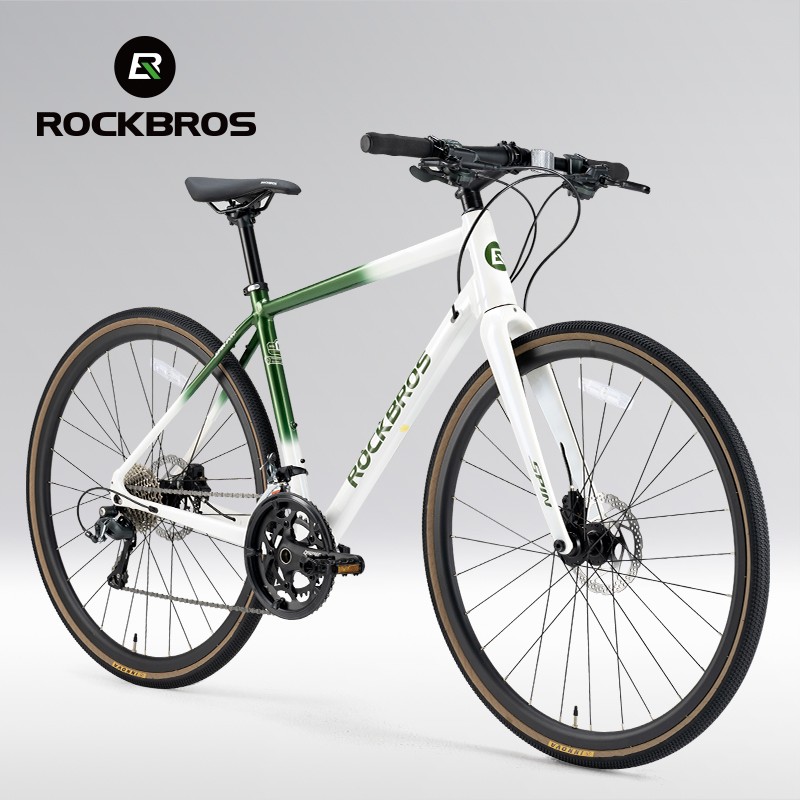 ROCKBROS SPIN-P2M Road Bike 700C 20-Speed Flat Bar Disc Brak