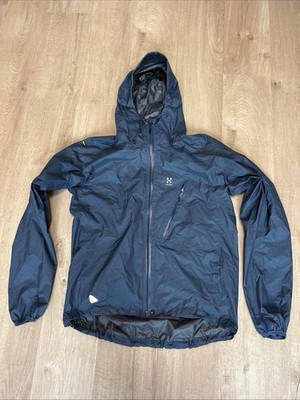 Haglofs Critus LIM Series Gore-Tex Grey Jacket Men's Made in Estonia size XL