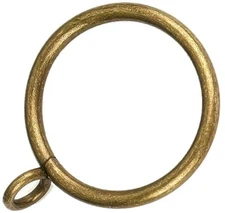 40 Pcs Curtain Rings Antique Brass 2 Inch Strong Metal Decorative Curtain 2inch