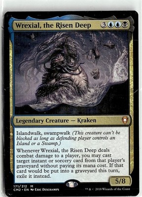 2018 Commander Anthology Volume II Wrexial, the Risen Deep Commander/Mythic #171