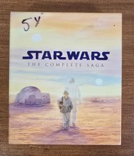 Star Wars: The Complete Saga 9-Disc Blu-ray Box Set w/ Slip Box Harrison Ford