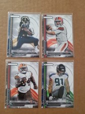 2014 Topps Strata Football RC's 4 card lot/Johnny Manziel/Cassius Marsh