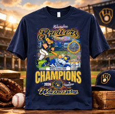 HOT Milwaukee Brewers 2026 Championship World Series T-Shirt Navy