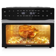 32qt Extra Large Air Fryer 19in1 Air Fryer Toaster Oven Combo With Rotisserie An