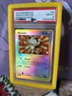 2004 POKEMON EX TEAM MAGMA VS TEAM AQUA #42 MEOWTH-REVERSE FOIL PSA 8 Pop 23