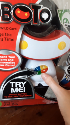 Mattel UNO Roboto Electronic Card Game Talking Robot Multi Player - Box Damage - Video 1 of 1
