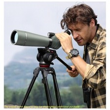 20-60x80 Dual Speed Spotting Scope - BAK4 FMC Waterproof, Complete Kit w/ Tripod
