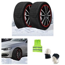 CALZE DA NEVE PER PNEUMATICO 235/75 R15 CERCHIO 15 MISURA XL CALZA NEVE OMOLOGA