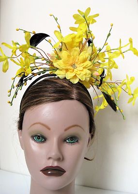 Yellow Black Feather Flower Kentucky 