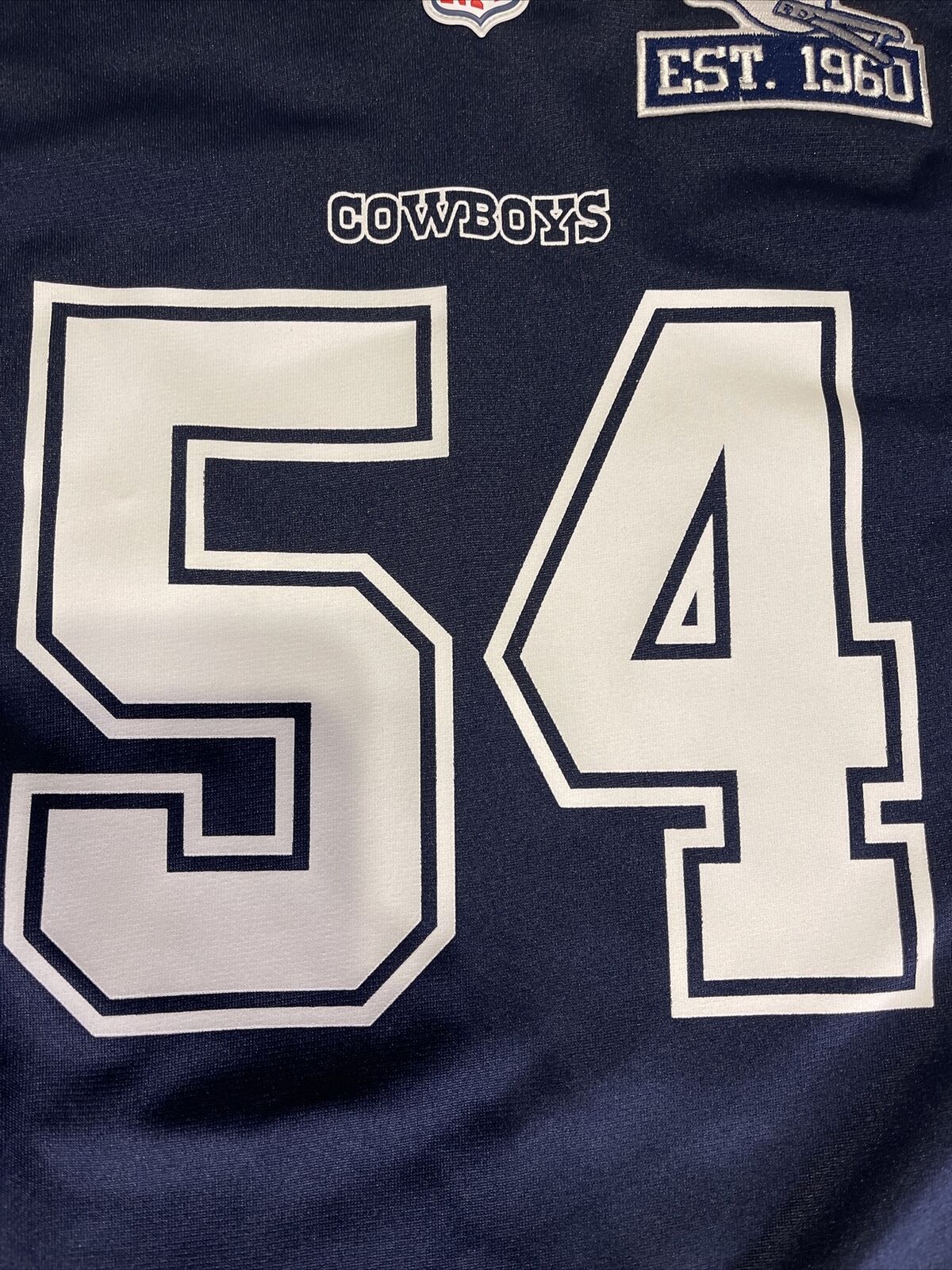 Nike Dallas Cowboys No54 Jaylon Smith Navy Blue Thanksgiving Women's Stitched NFL Vapor Untouchable Limited Throwback Jersey