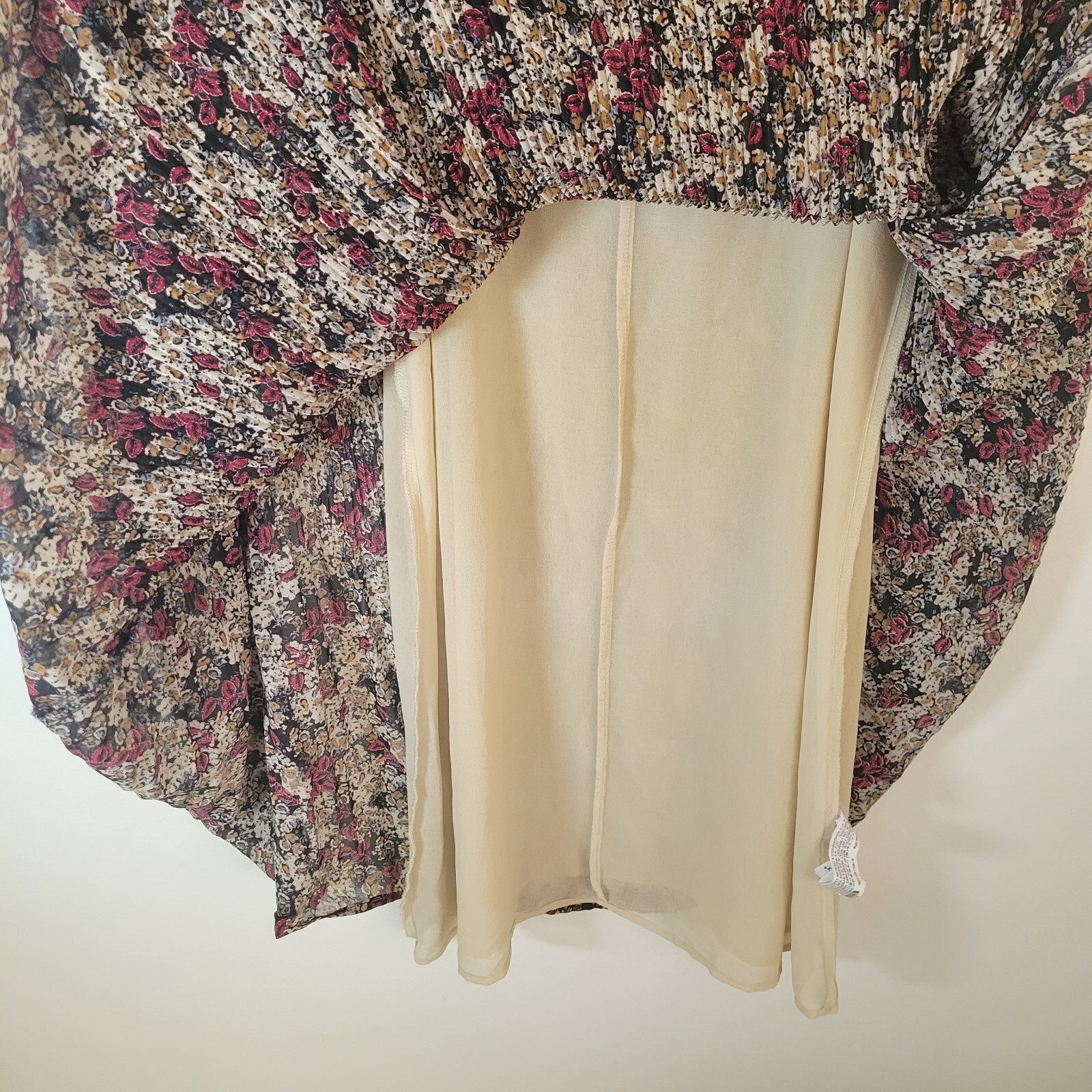 Zara Basic Collection Dress Small Multicolor Fine… - image 9