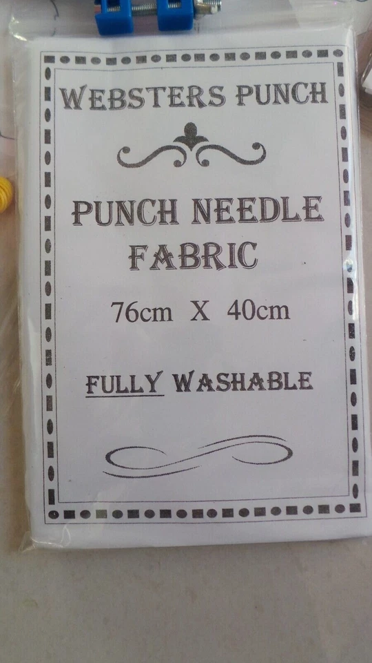 Punch Needle Starter Kit with 3 Interchangeable needles by Webster Craft . - Image 3 of 4