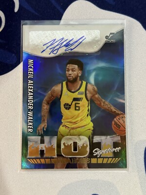 Nickeil Alexander-Walker 2022 NBA Hoops Hot Signatures Auto #HS 