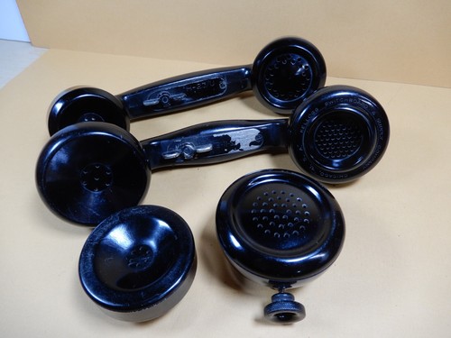 Two US Signal Corps Handsets Great Condition TS-11-E H-23/U Plus Other WE!