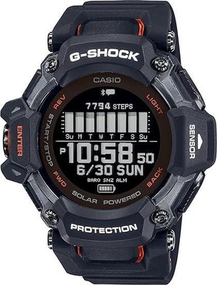 Casio GBD-H2000-1AER G-Shock Armbanduhr Smartwatch Solar 50mm Schwarz