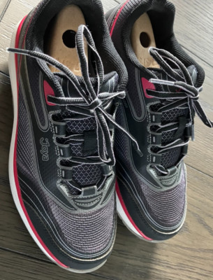 Walking Shoes JOYA Zoom II Women's Black/Pink Textile w/box Size 7
