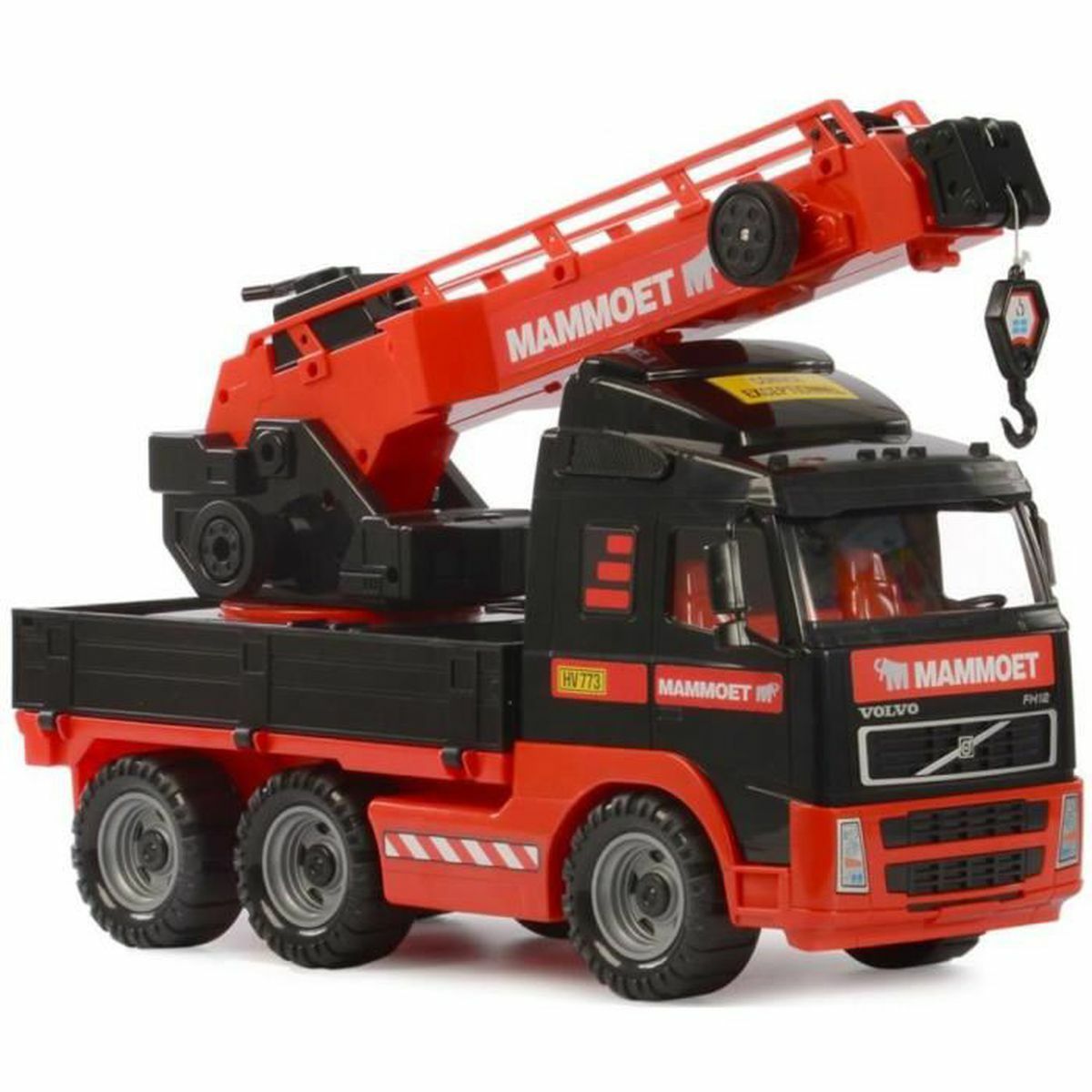 Camion grue Volvo Polesie Mammoet idée cadeau anniversaire enfant 3 ans