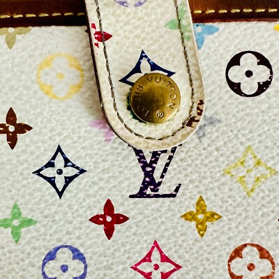 LOUIS VUITTON MURAKAMI MULTICOLOR MONOGRAM BIFOLD WALLET