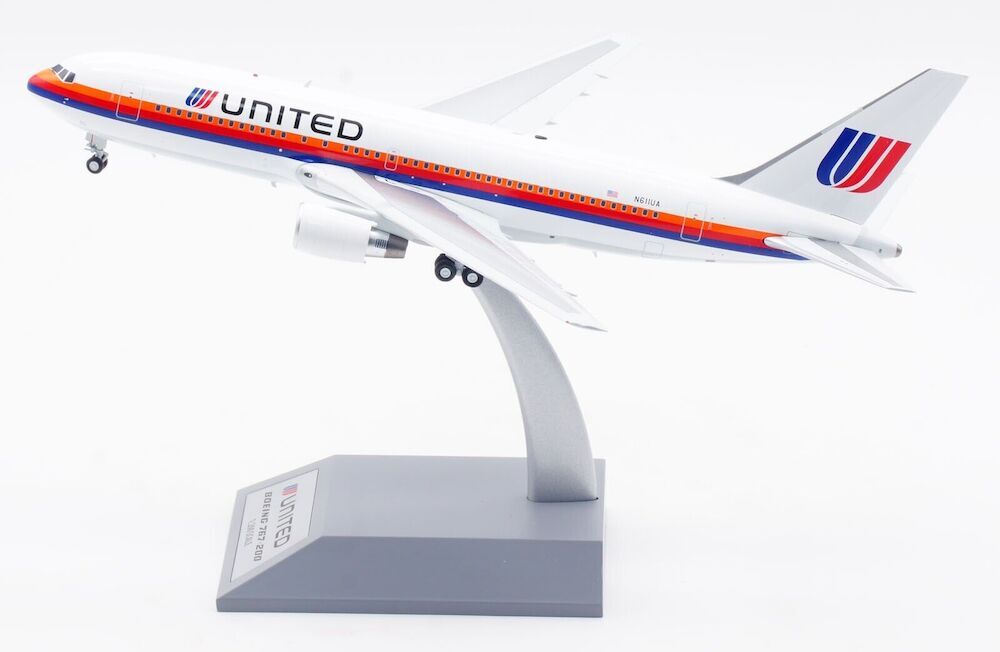 航空機・ヘリコプター Inflight 1:200 B767-300 N671UA Inflight IF762UA0123 United Airlines B767-200 N611UA Diecast