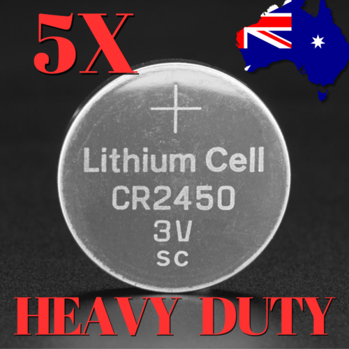 CR2450 Battery 3V Lithium Coin Cell Button Watch Toy Batteries AUSTRALIAN SELLER - Picture 9 of 17