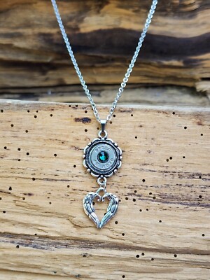 Bullet Necklace with 45 Auto Bullet and Double Wing Optional 