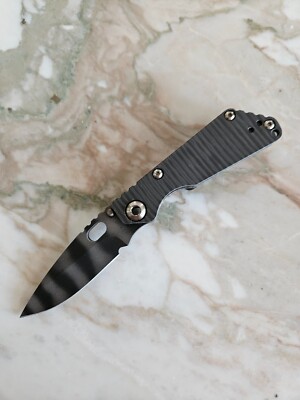 Strider knives JVA tiger striped Titanium frame and Magnacut blade | eBay