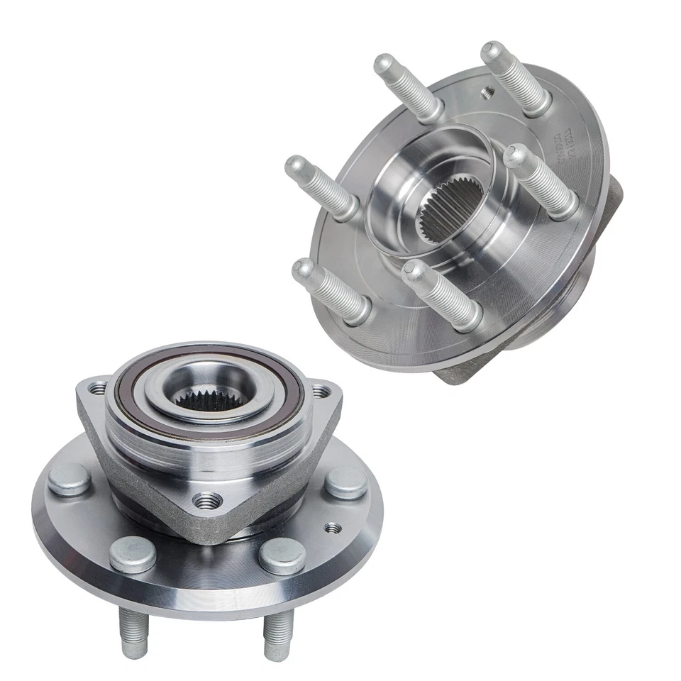 Front CV Axles Wheel Bearing and Hubs Suspension Kit for Acadia Enclave Traverse - Image 3 of 4