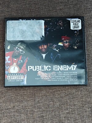 Public Enemy - ICON Explicit - Audio CD- Ex Library