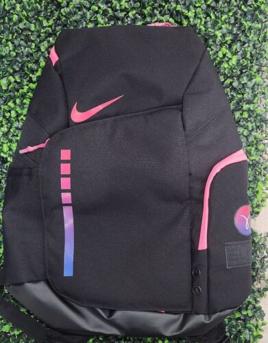 Nike Elite Pro Basketball Backpack Kay Yow. Pink And Black Fast Shipping ✅