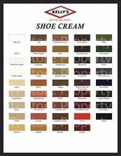 1 Jar Kelly Boot  Shoe Cream Polish 1.5oz ALL COLORS 