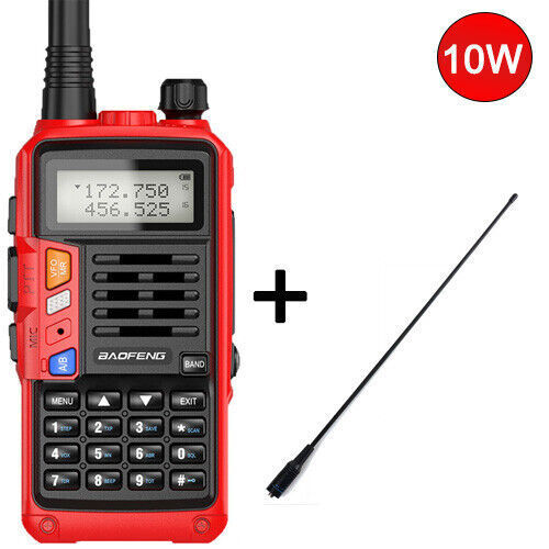 BAOFENG 136-174MHZ TRI-BAND WALKIE TALKIE TWO WAY RADIO FM HAM LONG RANGE RADIOS - Afbeelding 24 van 37