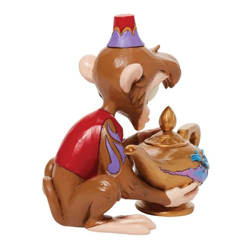 Jim Shore Abu Genie Lamp - with Scene 6010886 NEW for 2022 Disney Aladdin - 第 6/6 張圖片