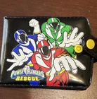 Rare  Mighty Morphin Power Rangers Rescue-Vintage- Vinyl Wallet Black