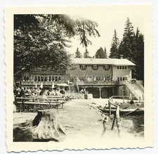 Gasthaus am Großen Arber 1959-Bavarian Forest-old photo 1950s