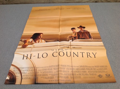 1998 The Hi-Lo Country Original Movie House Full Sheet Poster