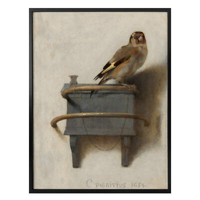 Poster Fabritius - Der Distelfink Wanddeko Spezialpapier Deko Wandbild