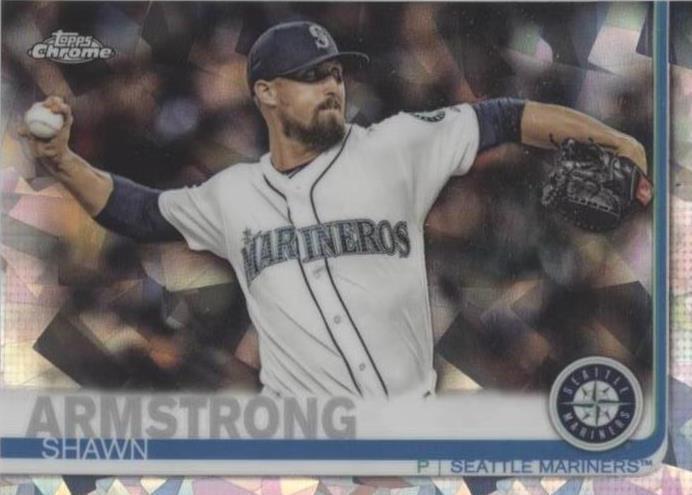 2019 Topps Chrome Sapphire Edition - Shawn Armstrong #517 - 1 of 1