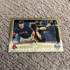 2015 Topps Update Gold Parallel Travis Shaw & Allan Dykstra #US41 971/2015