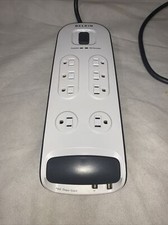 Belkin BV108230-06 Surge Protector, 8 Outlet, Coax In/out