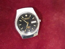 belle Citizen Eagle 7,Automatic,21Jewels,guichet à date,fonctionne,Japan,32x40mm